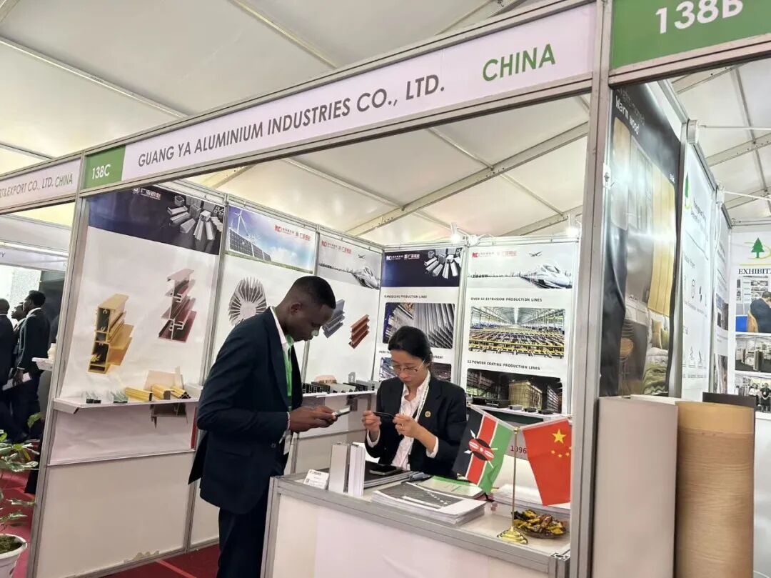 Memperdalam Pasar Afrika Timur: Guangya Aluminum Pamer di Pameran Bangunan dan Konstruksi Internasional Kenya